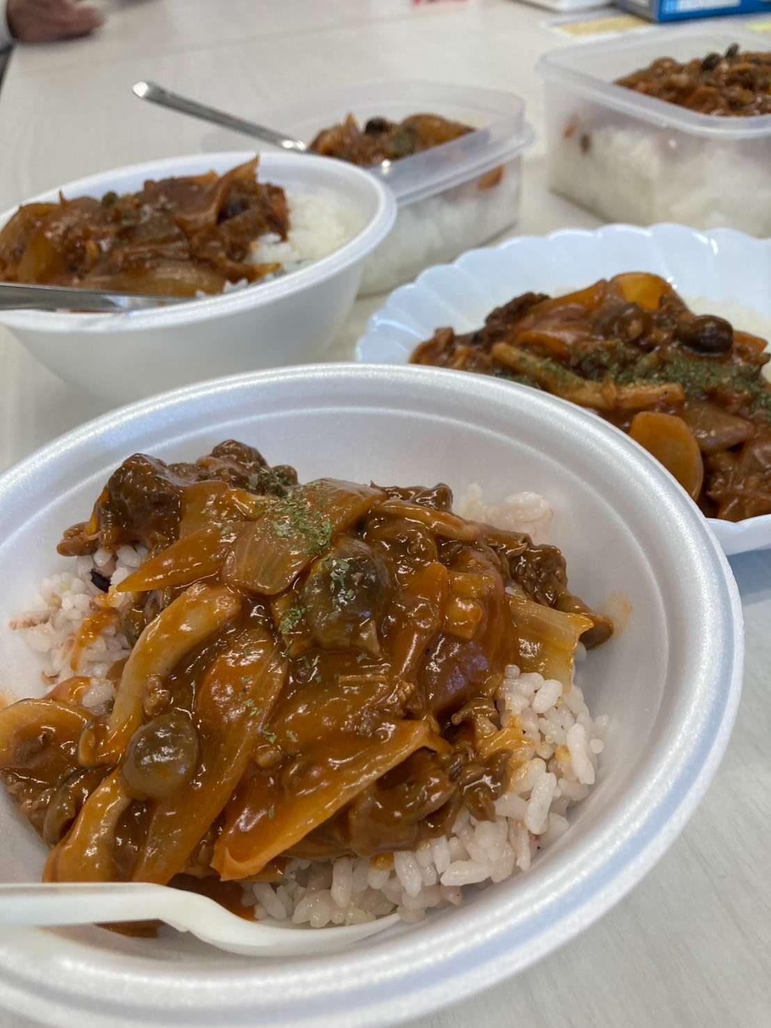 スタッフの昼休憩