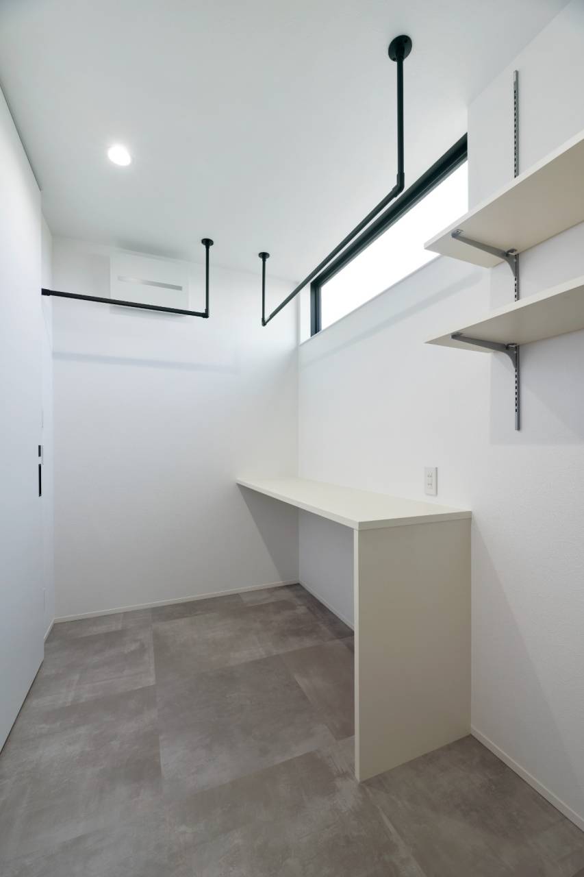 天候を気にせず一気に家事が片付く、多機能ランドリー